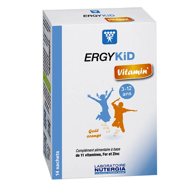 ERGYKID vitamin (14 sobres)