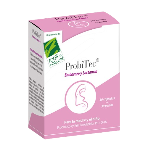 ProbiTec® EMBARAZO Y LACTANCIA (30 cápsulas + 30 perlas)