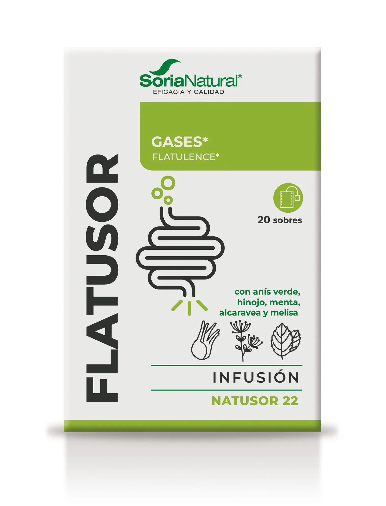 Natusor 22-FLATUSOR (20 filtros)