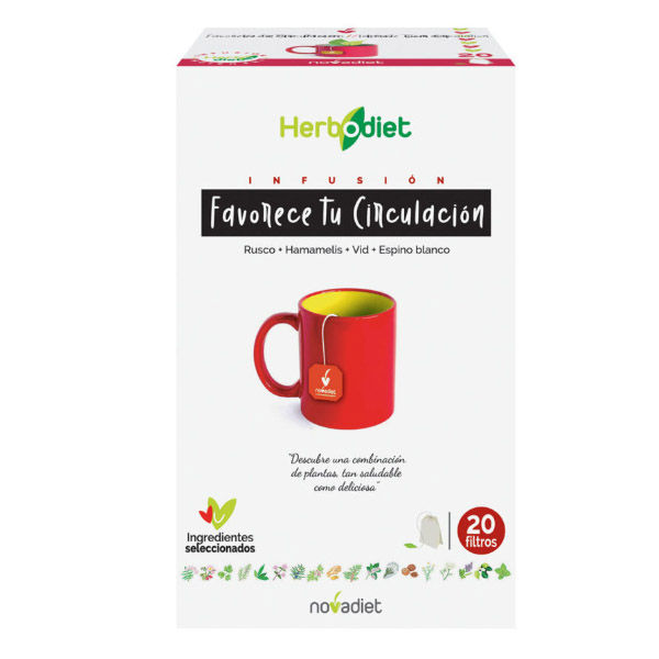 HERBODIET Favorece tu circulacin (20 filtros)