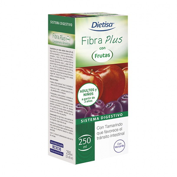 FIBRA Plus con frutas (250 ml)