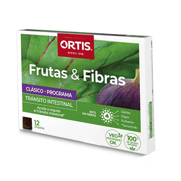 FRUTAS & FIBRAS Clsico (12 cubos masticables)