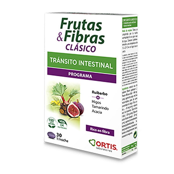 FRUTAS & FIBRAS Clásico (30 comprimidos)