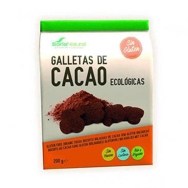 GALLETAS de Chocolate Eco (sin gluten)(200 gr.)