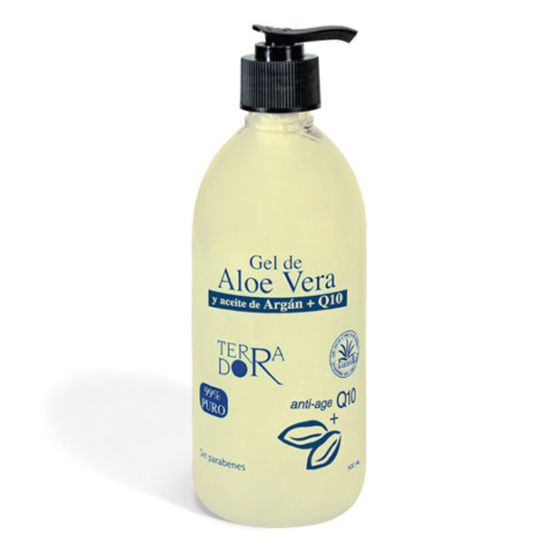 Gel de ALOE VERA y aceite de ARGN + Q10 (500 ml.)