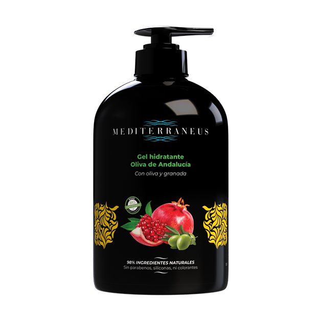 GEL HIDRATANTE con Oliva de Andalucía y Granada BIO (500 ml)