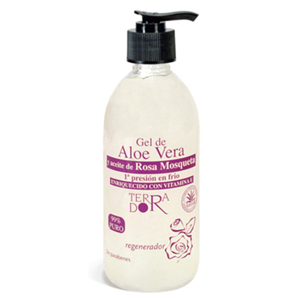 Gel de ALOE VERA y Aceite de ROSA MOSQUETA (500 ml)