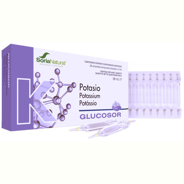 GLUCOSOR Potasio (28 ampollas)