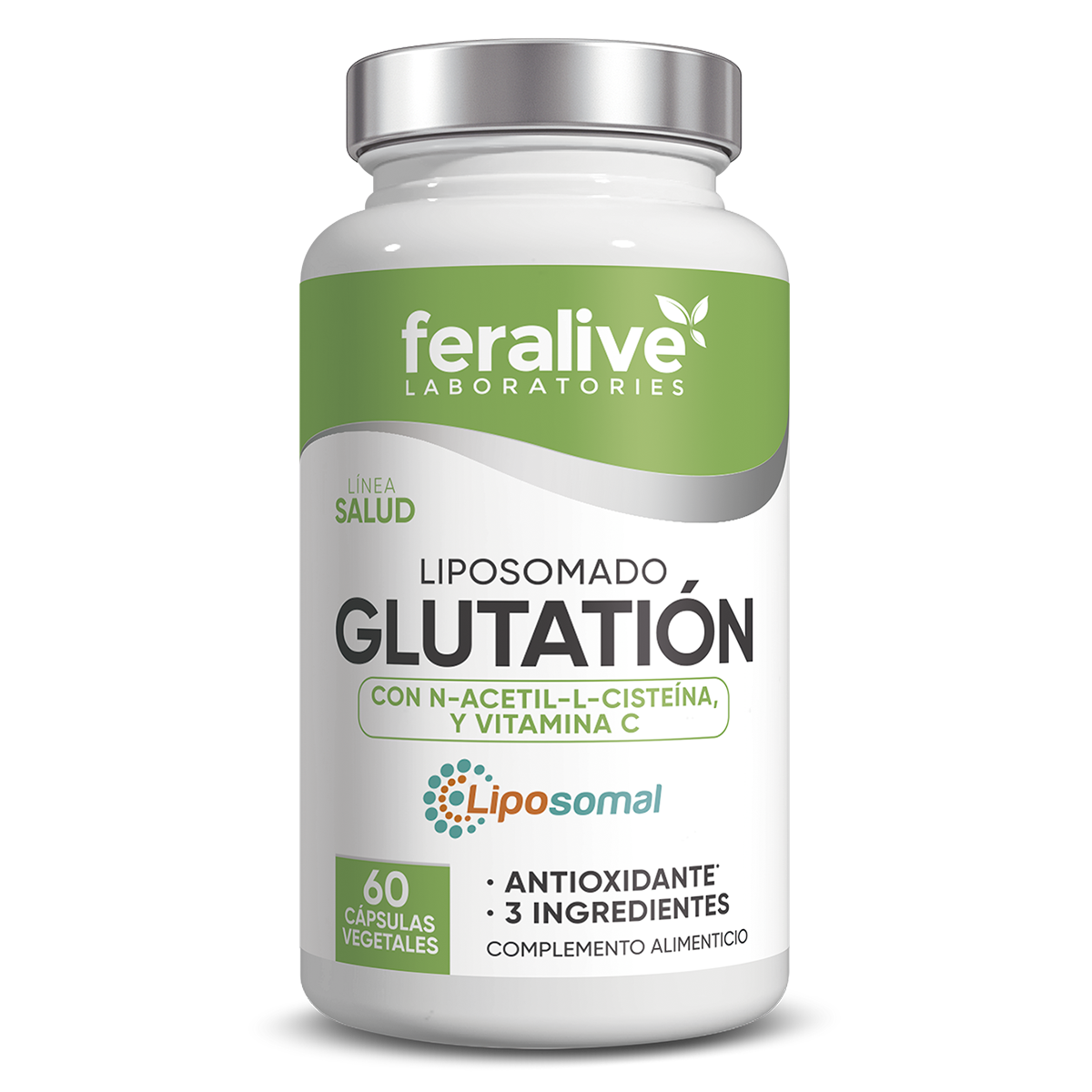 GLUTATION LIPOSOMADO (60 cápsulas)