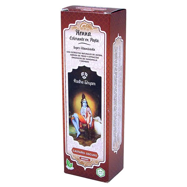 Henna pasta CASTAO OSCURO ( 200 ml)