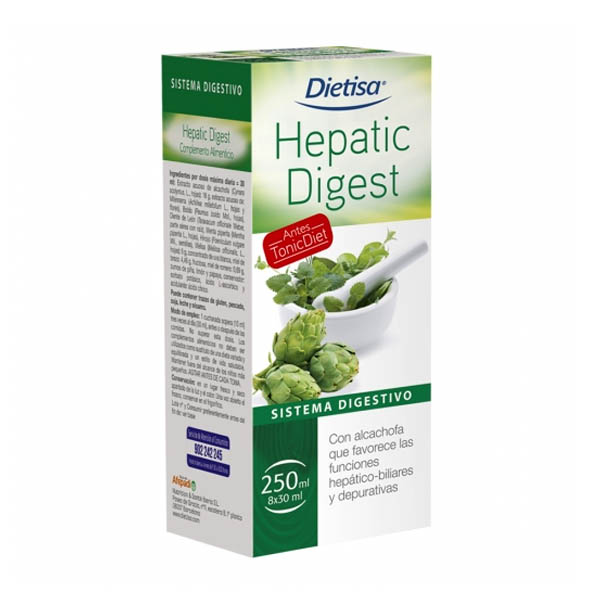 HEPATIC DIGEST antiguo TONICDIET Jarabe (250 ml.