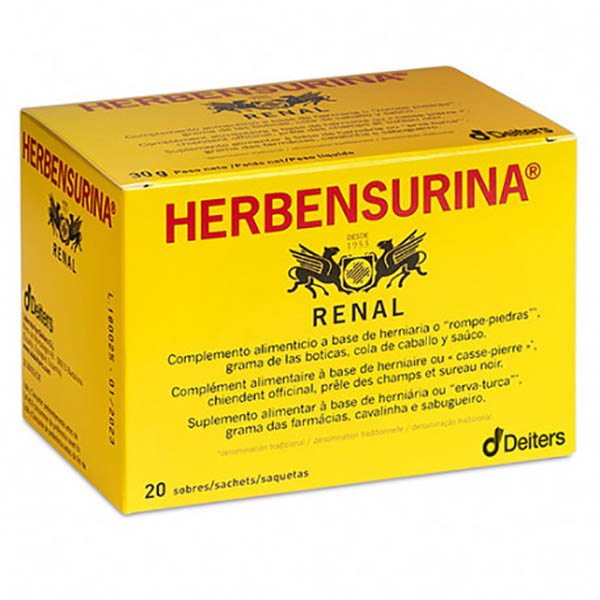 HERBENSURINA RENAL (20 filtros)