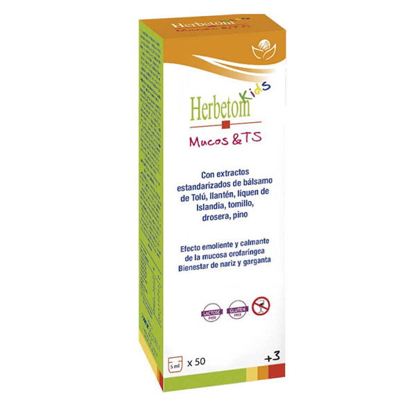 HERBETOM kids Mucos & TS jarabe (250 ml)