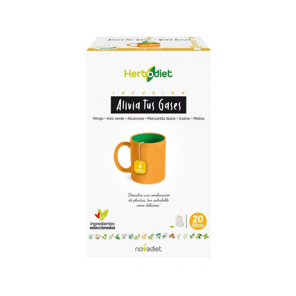 HERBODIET Alivia tus gases (20 filtros)