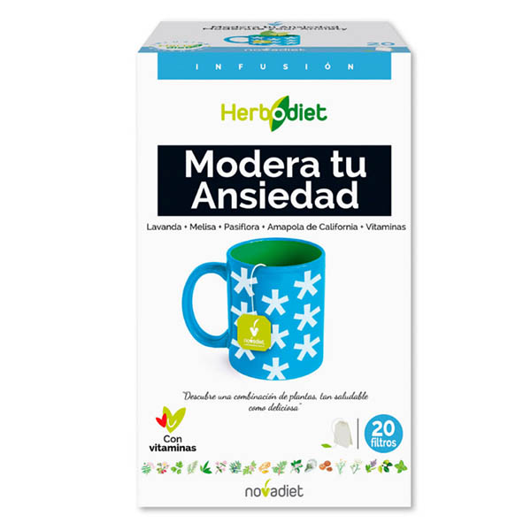 HERBODIET Modera tu Ansiedad (20 filtros)