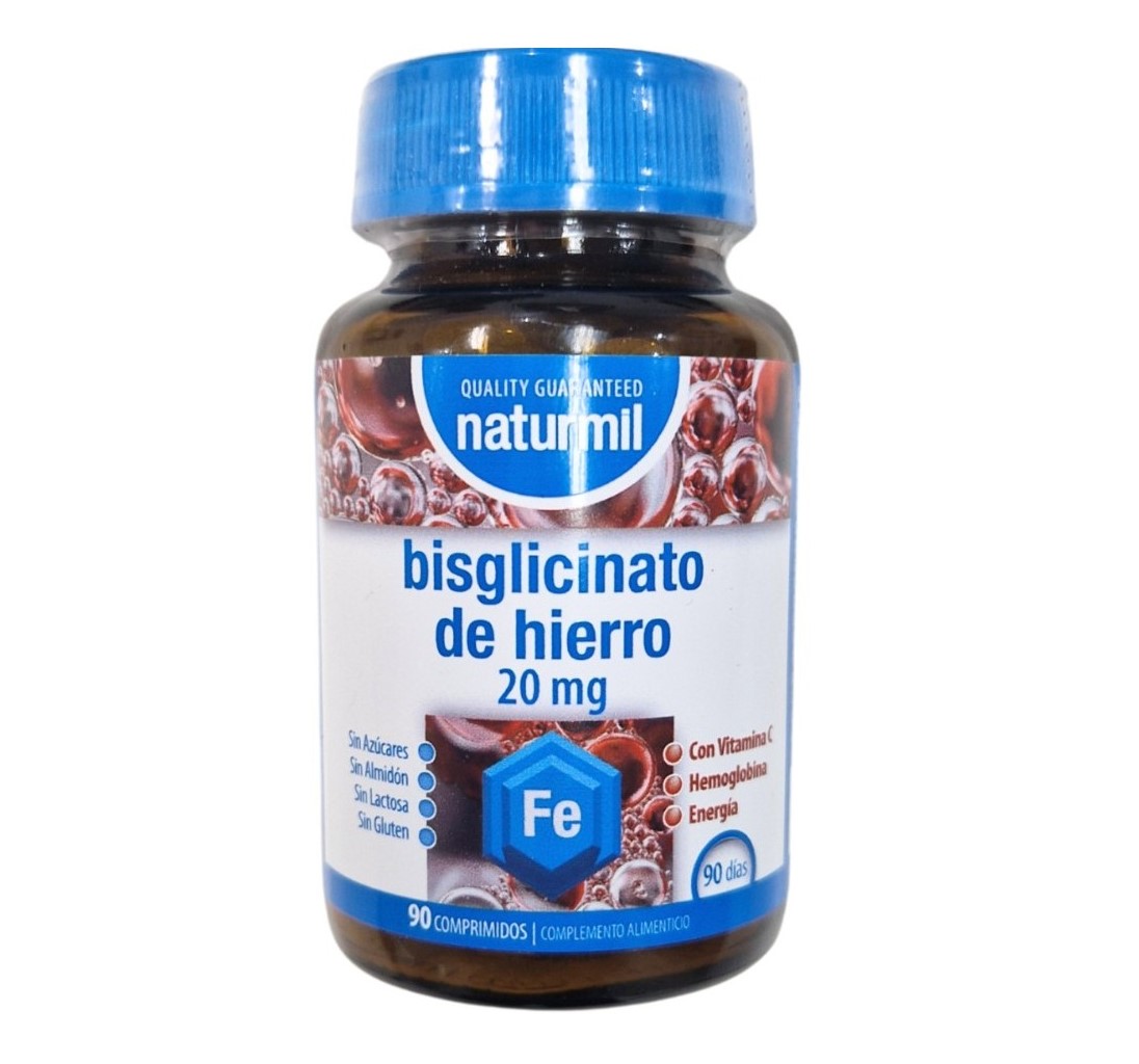 NATURMIL - BISGLICINATO DE HIERRO (20 mg)
