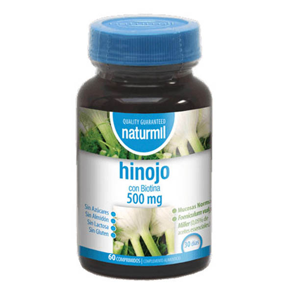 NATURMIL - HINOJO con Biotina (60 comprimidos)