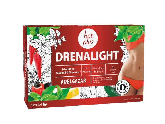 DRENALIGHT HOT PLUS (20 ampollas)