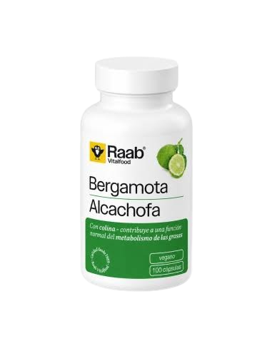 BERGAMOTA Y ALCACHOFA (100 cápsulas)