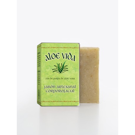 Jabón artesanal de ALOE VERA (100 g)