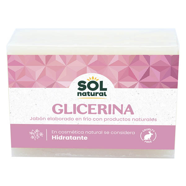 JABON natural de GLICERINA (100 gr.) - hidratante