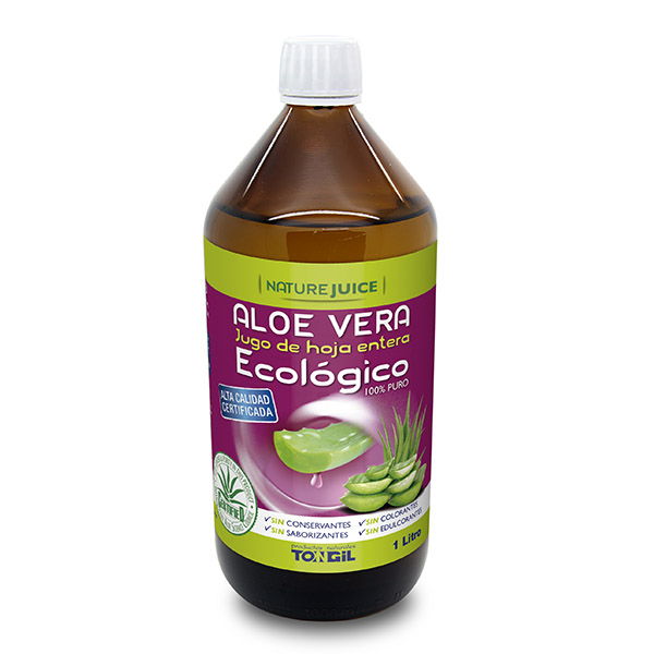 JUGO de ALOE VERA 100% Puro Ecolgico (1L.)