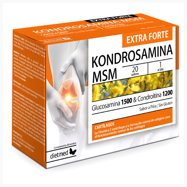 KONDROSAMINA MSM Extra forte  (20 sobres)