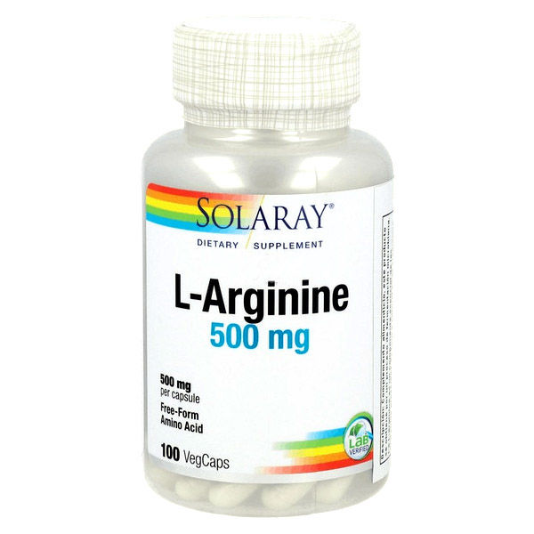 L-ARGININA 500 mg. - oxigenación celular- crecimiento masa muscular
