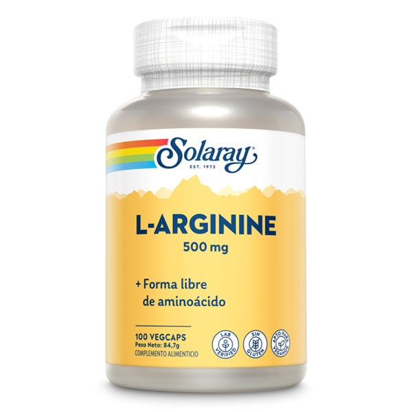 L-ARGININE (Arginina) 500 mg (100 cápsulas)