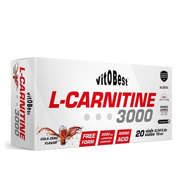 L-CARNITINE 3000 (20 viales) sabor fresa