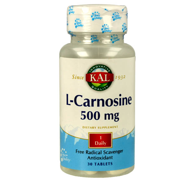 L-CARNOSINE 500 mg. (30 comprimidos)