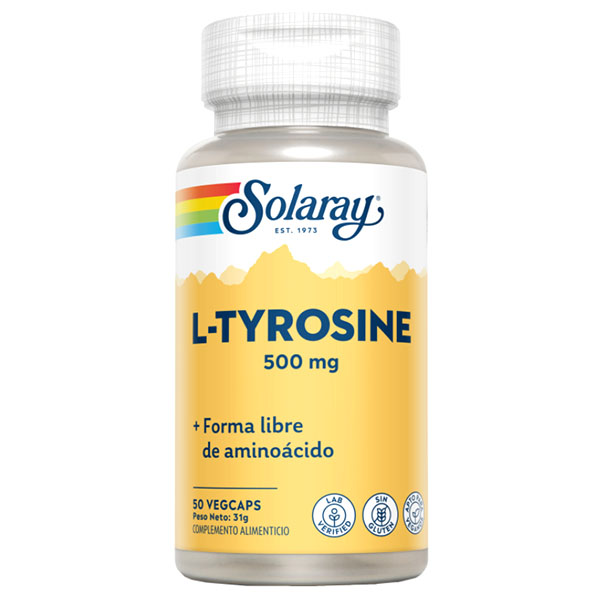 L-TYROSINE- L-TYROSINA 500 mg. ( 50 cápsulas)