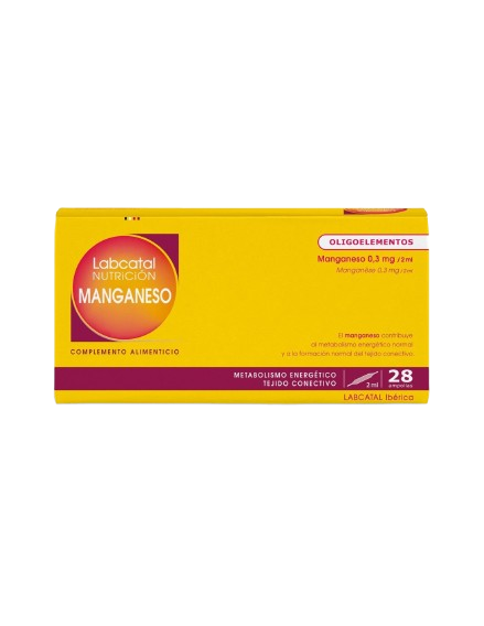 LABCATAL 10-MANGANESO (28 ampollas)
