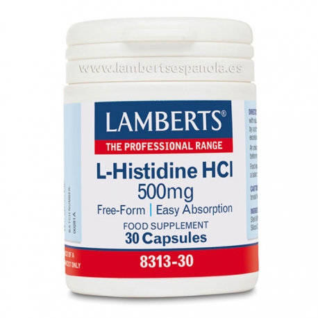 L-HISTIDINA HCI 500 mg (30 cpsulas)