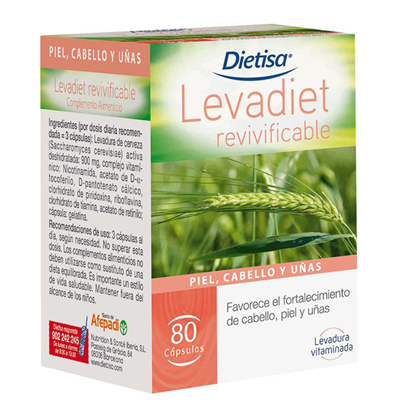 LEVADIET Revivificable (80 cápsulas)