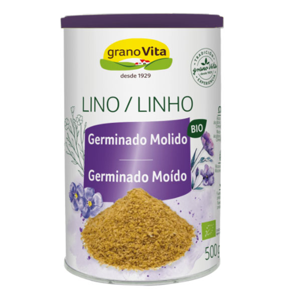 LINO GERMINADO Molido bio (500 g)