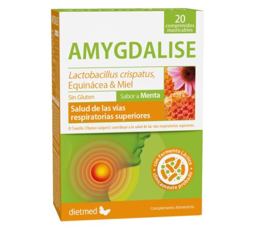 AMYGDALISE (20 comprimidos masticables)