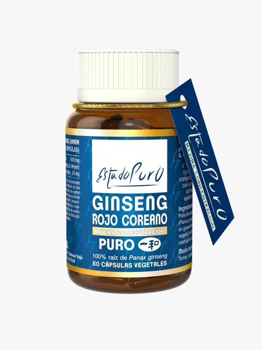GINSENG ROJO COREANO (50 cápsulas)
