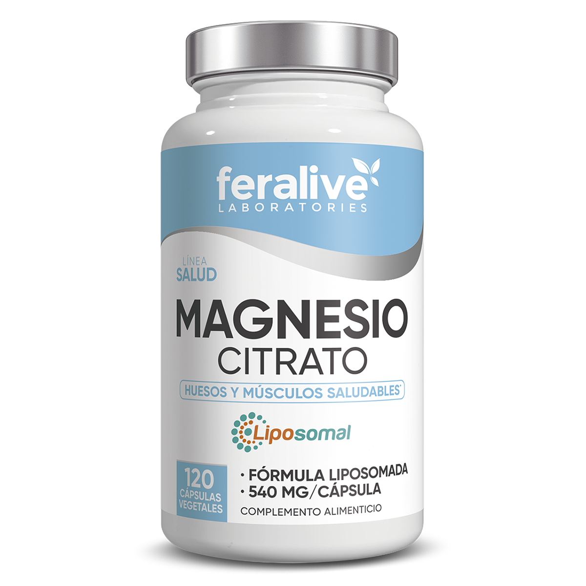 MAGNESIO CITRATO LIPOSOMADO (120 cápsulas)