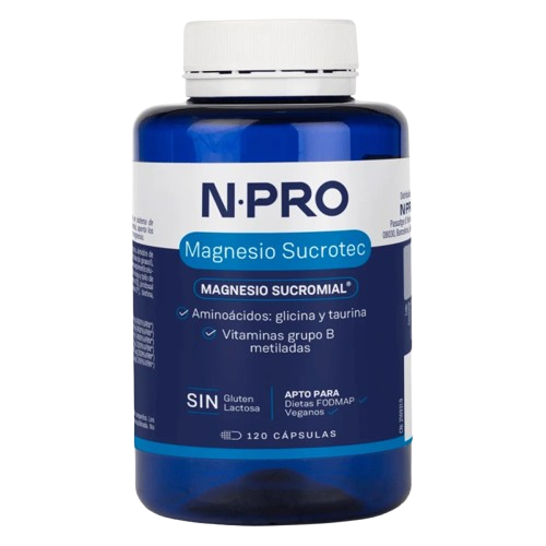 NPro -  MAGNESIO SUCROTEC (120 cápsulas)