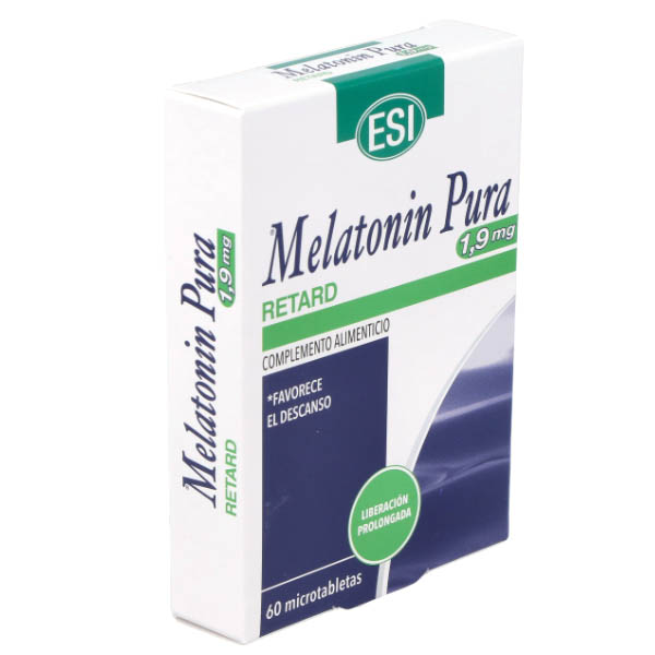 MELATONINA PURA Retard 1,9 mg (60 microtabletas)