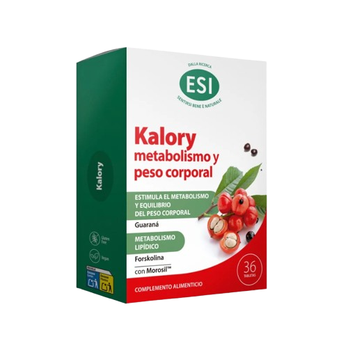 KALORY METABOLISMO Y PESO CORPORAL (36 comprimidos)