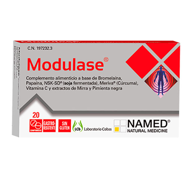 MODULASE (20 comprimidos)