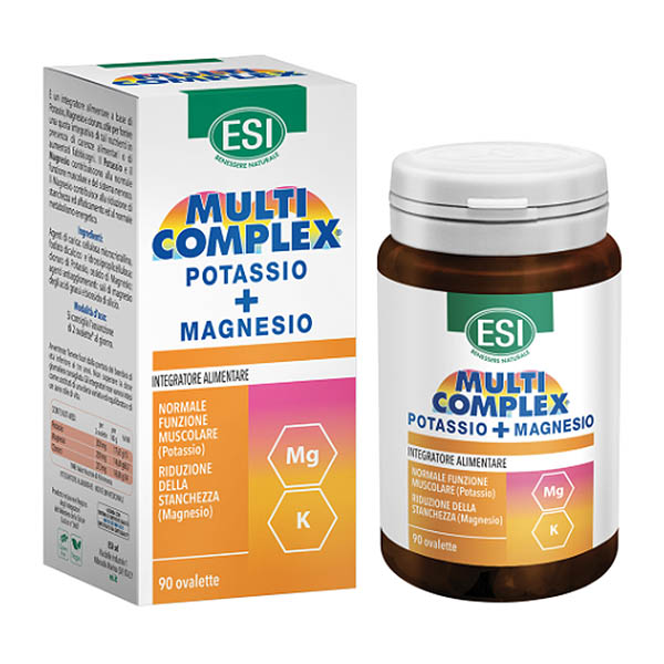 MULTI COMPLEX Potasio + Magnesio (90 tabletas)