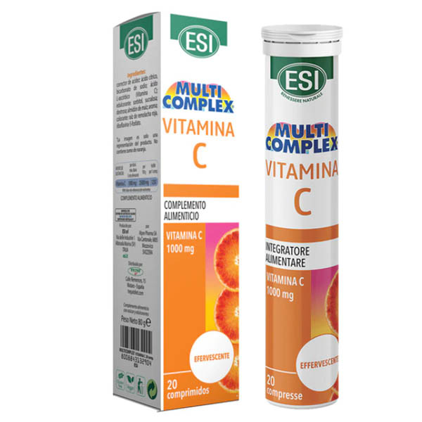 MULTI COMPLEX VITAMINA C 1000 mg efervescente (20 comprimidos)