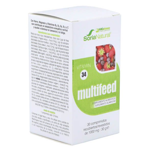 MULTIFEED VIT&MIN 34 (30 comprimidos)