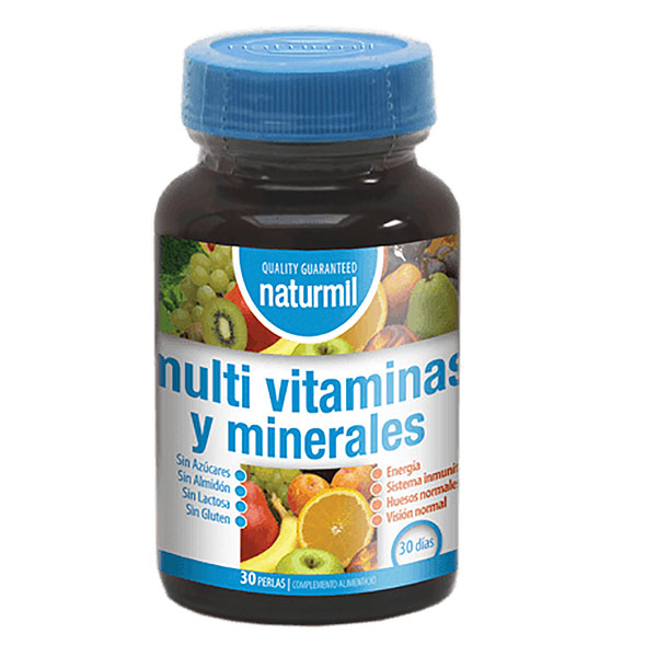 NATURMIL - MULTIVITAMINAS Y MINERALES (30 perlas)