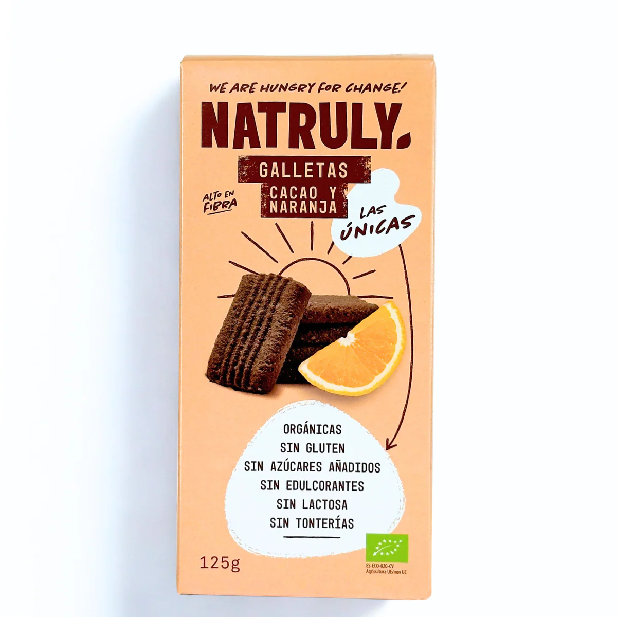 GALLETAS CACAO Y NARANJA bio (125 g)