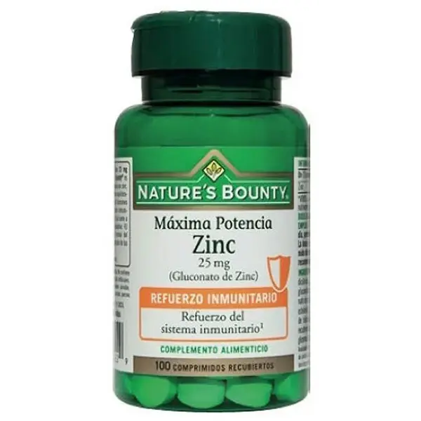 ZINC MXIMA POTENCIA (100 COMPRIMIDOS)