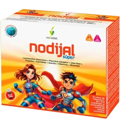 NODIJAL SUPER - Jalea real nios (20 viales) 